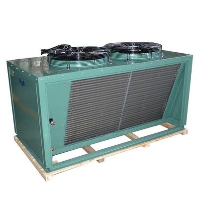 V-type dakblazen luchtgekoelde condensator Automatische besturing Hoog vermogen Energiebesparing