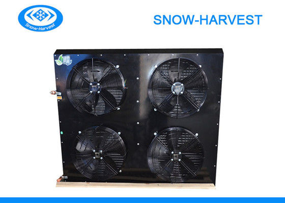 Zijdelings geblazen Cold Room Air Cooled Condenser met ventilator Corrosiebestendige oppervlakte vriezer Condenser