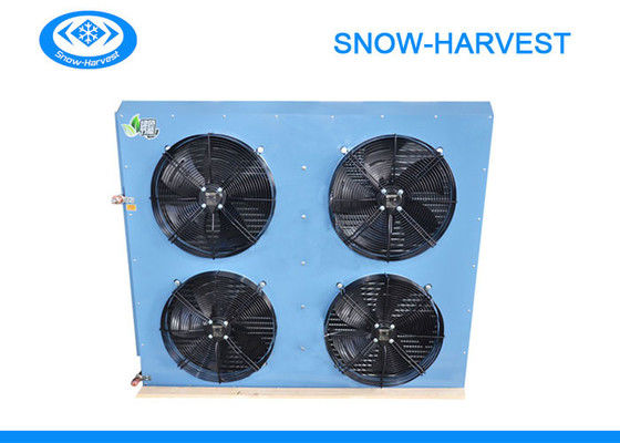 Zijdelings geblazen Cold Room Air Cooled Condenser met ventilator Corrosiebestendige oppervlakte vriezer Condenser