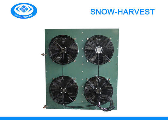 Zijdelings geblazen Cold Room Air Cooled Condenser met ventilator Corrosiebestendige oppervlakte vriezer Condenser