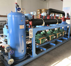 Refcomp 4 Parallelle halfverzegelde zuigercompressor Eenheid Koeling Eenheid Veilige verwerking Waterkoeling